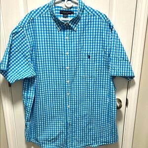 Men’s U S Polo Assn. button down 2XLT shirt